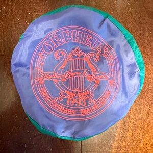 Vintage 1993 Krewe of ORPHEUS Mardi Gras Swag Bead Bag